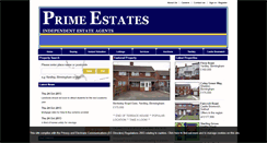 Desktop Screenshot of primeestatesuk.com