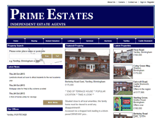 Tablet Screenshot of primeestatesuk.com